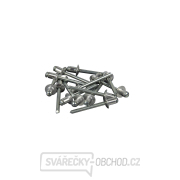 Kleště nýtovací + sada nýtů 60ks, pro trhací nýty 2,4-3,2-4,0-4,8mm z hliníku GEKO náhled