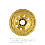 Kotouč diamantový hrnkový brusný dvouřadý GEKO, 125x5x22,23mm  Kotouč diamantový hrnkový brusný dvouřadý GEKO, 125x5x22,23mm  gallery main image