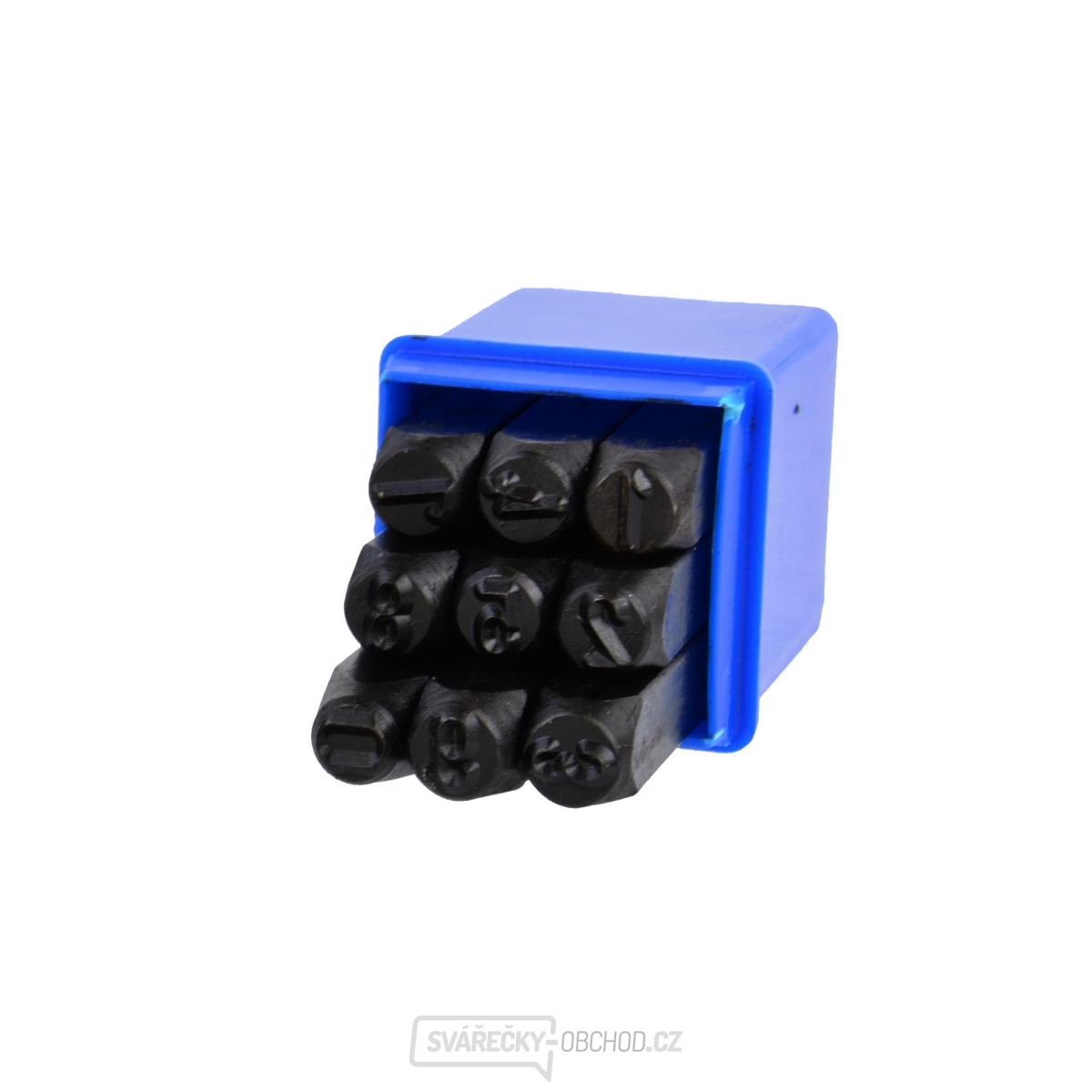 Razidla číselná 8 mm GEKO, 9 ks 