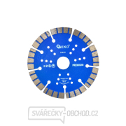 Kotouč diamantový řezný turbo-segmentový, 125x10x22mm GEKO Kotouč diamantový řezný turbo-segmentový, 125x10x22mm GEKO gallery main image