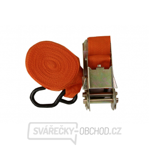 Pás upínací ráčnový s háky, 8m x 50mm, GEKO Pás upínací ráčnový s háky, 8m x 50mm, GEKO gallery main image