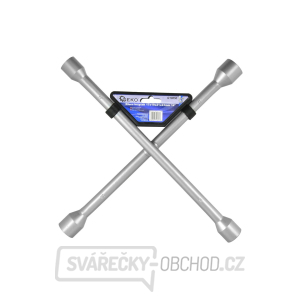 Klíč křížový na kola GEKO, 17x19x21x22mm  Klíč křížový na kola GEKO, 17x19x21x22mm  gallery main image