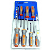 Šroubováky křížové, sada 7ks, Cr GEKO Šroubováky křížové, sada 7ks, Cr GEKO gallery main image