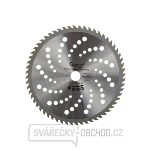 Kotouč pilový vidiový s otvory GEKO, 205x20x60T  Kotouč pilový vidiový s otvory GEKO, 205x20x60T  gallery main image