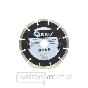Diamantový kotouč GEKO, 150mm x 22,2mm  Diamantový kotouč GEKO, 150mm x 22,2mm  gallery main image