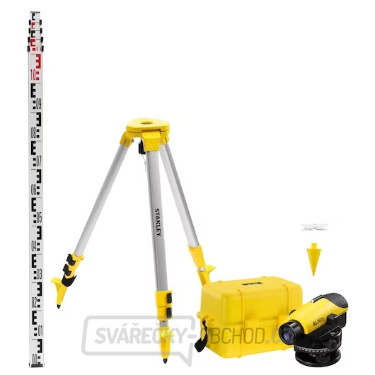 Optická vodováha STANLEY AL24GVP (kruhová stupnice 400 gon)