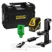 Křížový laser STANLEY FATMAX, Li-Ion baterie, zelený paprsek  Křížový laser STANLEY FATMAX, Li-Ion baterie, zelený paprsek  gallery main image