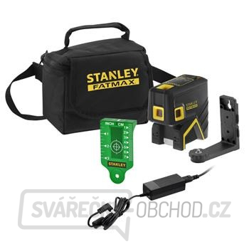 5bodový laser STANLEY FATMAX, Li-Ion baterie, zelený paprsek  