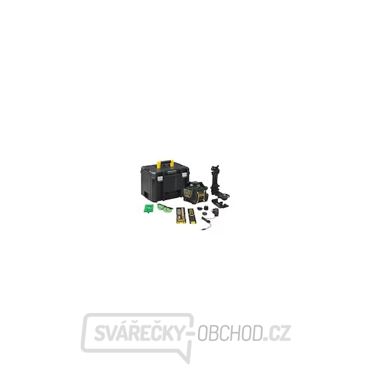 Rotační laser X750LG  STANLEY FATMAX, Li-Ion baterie, zelený paprsek 