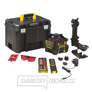 Rotační laser X700LR STANLEY FATMAX, Li-Ion baterie, červený paprsek 