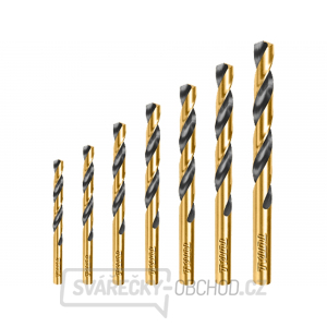Vrtáky do kovu TOTAL, HSS, sada 7ks, industrial gallery main image