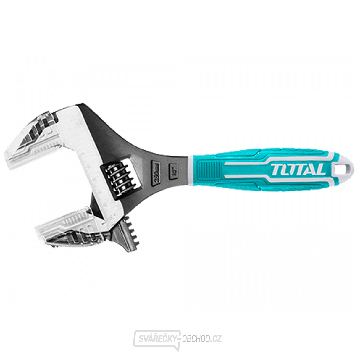 Klíč nastavitelný TOTAL, 2v1, 250mm, industrial