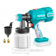 Pistole stříkací na barvu AKU TOTAL, 20V Li-ion, 2000mAh, bez baterie a nabíječky gallery main image