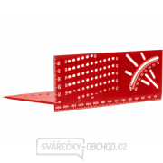 Úhelník truhlářsky 3D víceúčelový Fortum, 215x72x63mm náhled