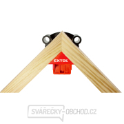 Svěrky úhlové truhlářské EXTOL PREMIUM, sada 4ks, 60°-90°-120° náhled
