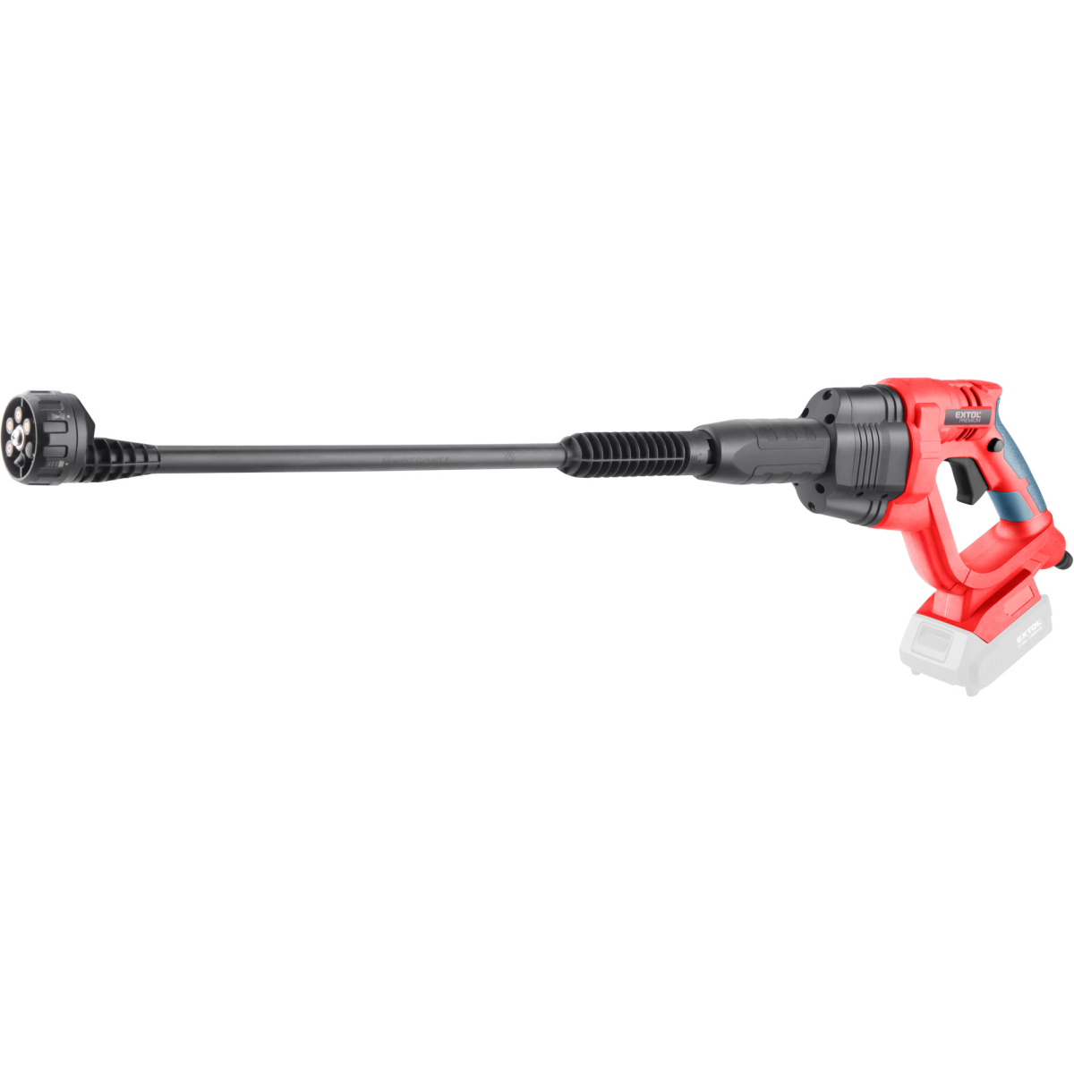 Čistič tlakový aku SHARE20V EXTOL PREMIUM, 20V Li-ion, bez baterie a nabíječky 8891859