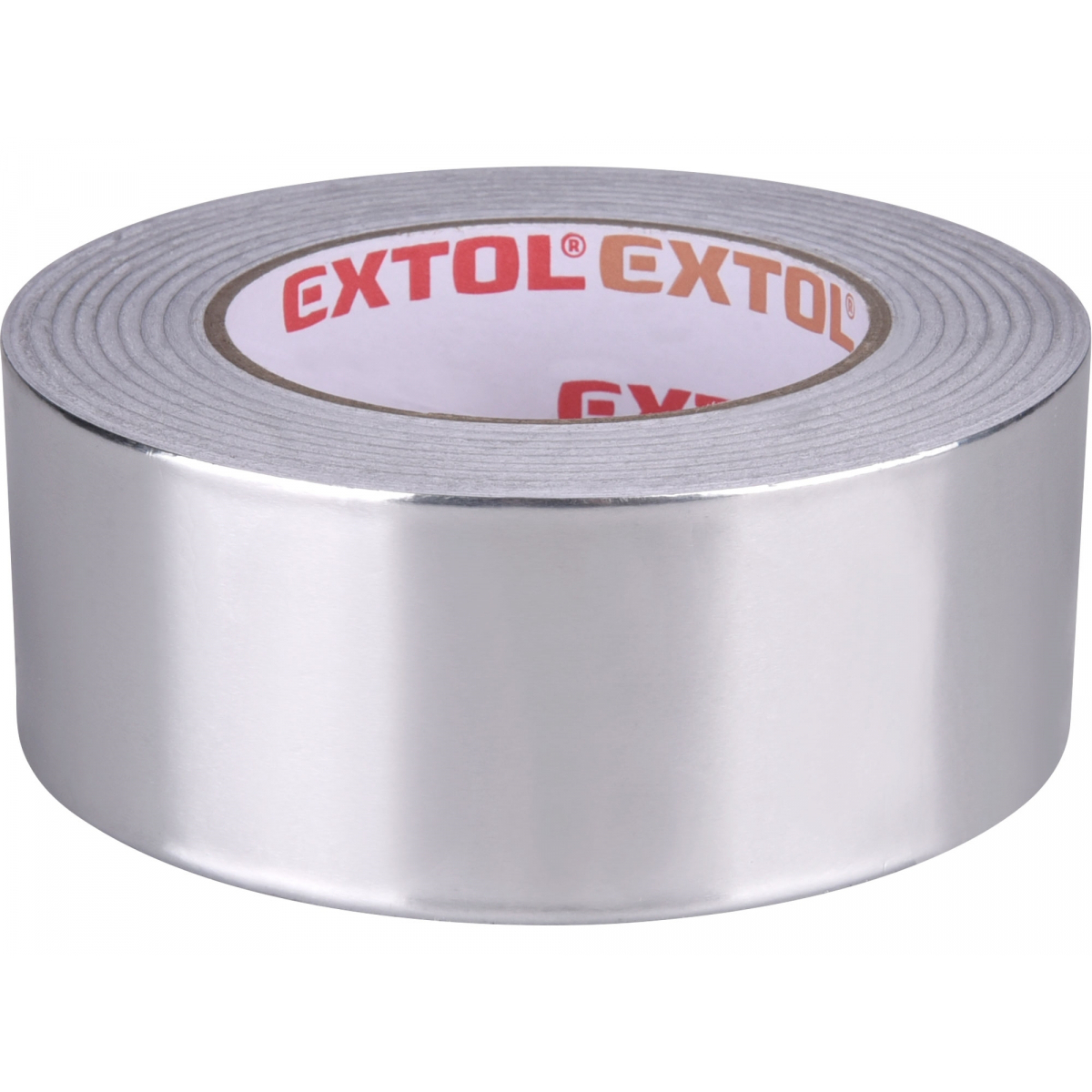 Páska lepící ALU EXTOL PREMIUM, hliníková, 50mm x 50m tl. 0,03mm, akryl. lepidlo