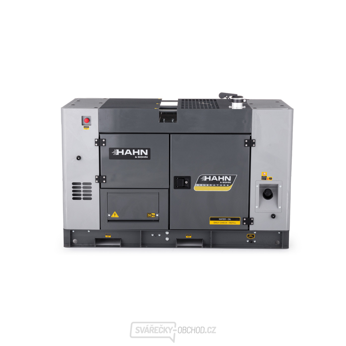 Dieselový Generátor Hahn & Sohn HDE80SS3  Super tichá - 51 dB