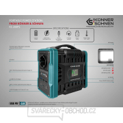 Přenosná bateriová stanice Könner & Söhnen KS 200PS Přenosná bateriová stanice Könner & Söhnen KS 200PS náhled