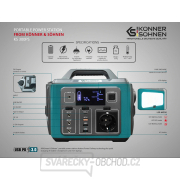Přenosná bateriová stanice Könner & Söhnen KS 300PS Přenosná bateriová stanice Könner & Söhnen KS 300PS náhled