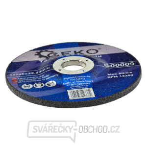 Řezný kotouč na kov GEKO, 125x6x22,23mm  Řezný kotouč na kov GEKO, 125x6x22,23mm  gallery main image