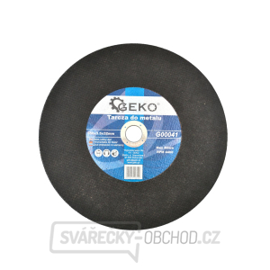 Řezný kotouč na kov GEKO, 350x3,5x32mm  Řezný kotouč na kov GEKO, 350x3,5x32mm  gallery main image