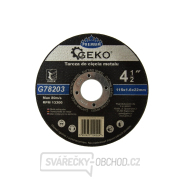 Kotouč řezný na kov GEKO, 115x1,6mm  Kotouč řezný na kov GEKO, 115x1,6mm  gallery main image