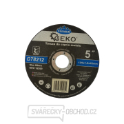 Kotouč řezný na kov, 125x1,2mm GEKO Kotouč řezný na kov, 125x1,2mm GEKO gallery main image