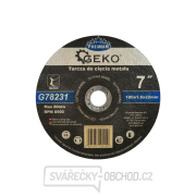 Kotouč řezný na kov GEKO, 180x1,6mm  Kotouč řezný na kov GEKO, 180x1,6mm  gallery main image