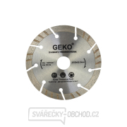 Kotouč diamantový řezný turbo-segmentový GEKO, 125x10x22mm  Kotouč diamantový řezný turbo-segmentový GEKO, 125x10x22mm  gallery main image