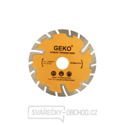 Kotouč diamantový řezný segmentový GEKO, 125x8x22,2mm  Kotouč diamantový řezný segmentový GEKO, 125x8x22,2mm  gallery main image