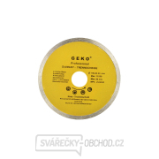Kotouč diamantový řezný celoobvodový GEKO, 115x8x22,2mm  Kotouč diamantový řezný celoobvodový GEKO, 115x8x22,2mm  gallery main image