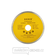 Kotouč diamantový řezný celoobvodový GEKO, 125x8x22,2mm  Kotouč diamantový řezný celoobvodový GEKO, 125x8x22,2mm  gallery main image
