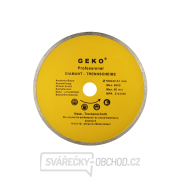 Kotouč diamantový řezný celoobvodový GEKO, 180x8x22mm  Kotouč diamantový řezný celoobvodový GEKO, 180x8x22mm  gallery main image