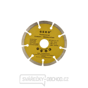 Kotouč diamantový řezný segmentový GEKO, 115x8x22,2mm  Kotouč diamantový řezný segmentový GEKO, 115x8x22,2mm  gallery main image