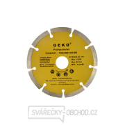 Kotouč diamantový řezný segmentový GEKO, 125x8x22,2mm  Kotouč diamantový řezný segmentový GEKO, 125x8x22,2mm  gallery main image
