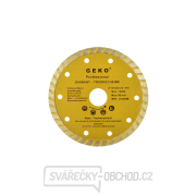 Kotouč diamantový řezný GEKO, TURBO, 125x8x22mm  Kotouč diamantový řezný GEKO, TURBO, 125x8x22mm  gallery main image