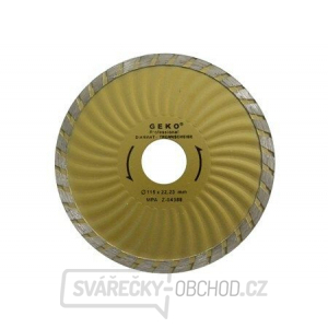 Kotouč diamantový řezný GEKO, TURBO PLUS, 180x8x22mm Kotouč diamantový řezný GEKO, TURBO PLUS, 180x8x22mm gallery main image