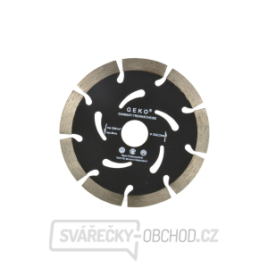 Kotouč diamantový řezný segmentový GEKO, 125x10x22,2mm  Kotouč diamantový řezný segmentový GEKO, 125x10x22,2mm  gallery main image