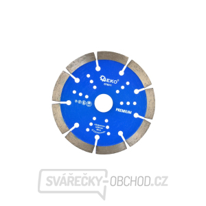 Kotouč diamantový řezný segmentový GEKO, 125x10x22mm  Kotouč diamantový řezný segmentový GEKO, 125x10x22mm  gallery main image