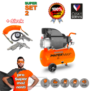 PANTERMAX Olejový Kompresor AirFlow® 25 SET2 Náhled