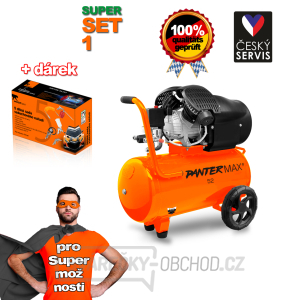 Olejový kompresor PANTERMAX®AirFlow® 52 SET1