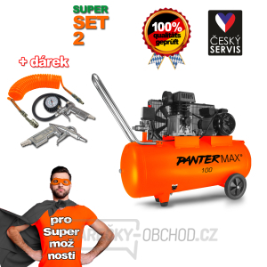 Olejový kompresor PANTERMAX®AirFlow® 100 SET2