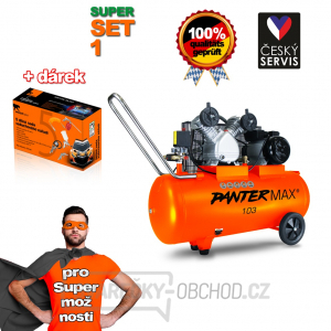 Olejový kompresor PANTERMAX®AirFlow® 103 SET1