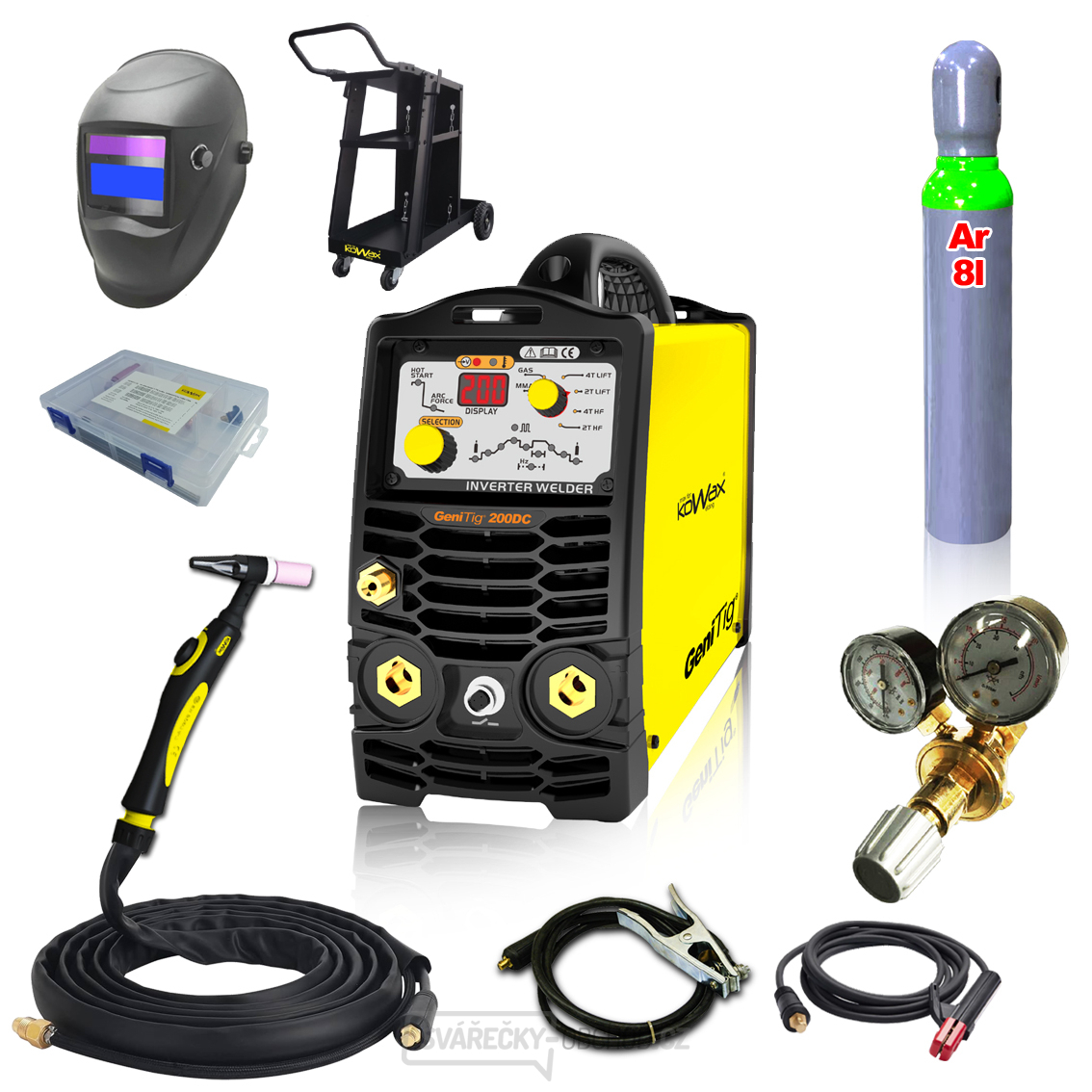 KOWAX GeniTig® 200DC SET 6