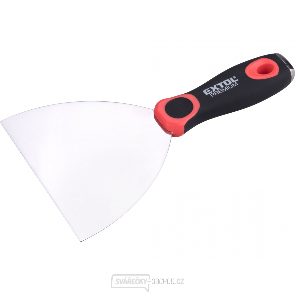 Špachtle nerezová EXTOL PREMIUM, šířka 125mm, pružná