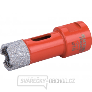 Korunka vykružovací diamantová EXTOL PREMIUM, O 18mm, závit M14 Korunka vykružovací diamantová EXTOL PREMIUM, O 18mm, závit M14 gallery main image