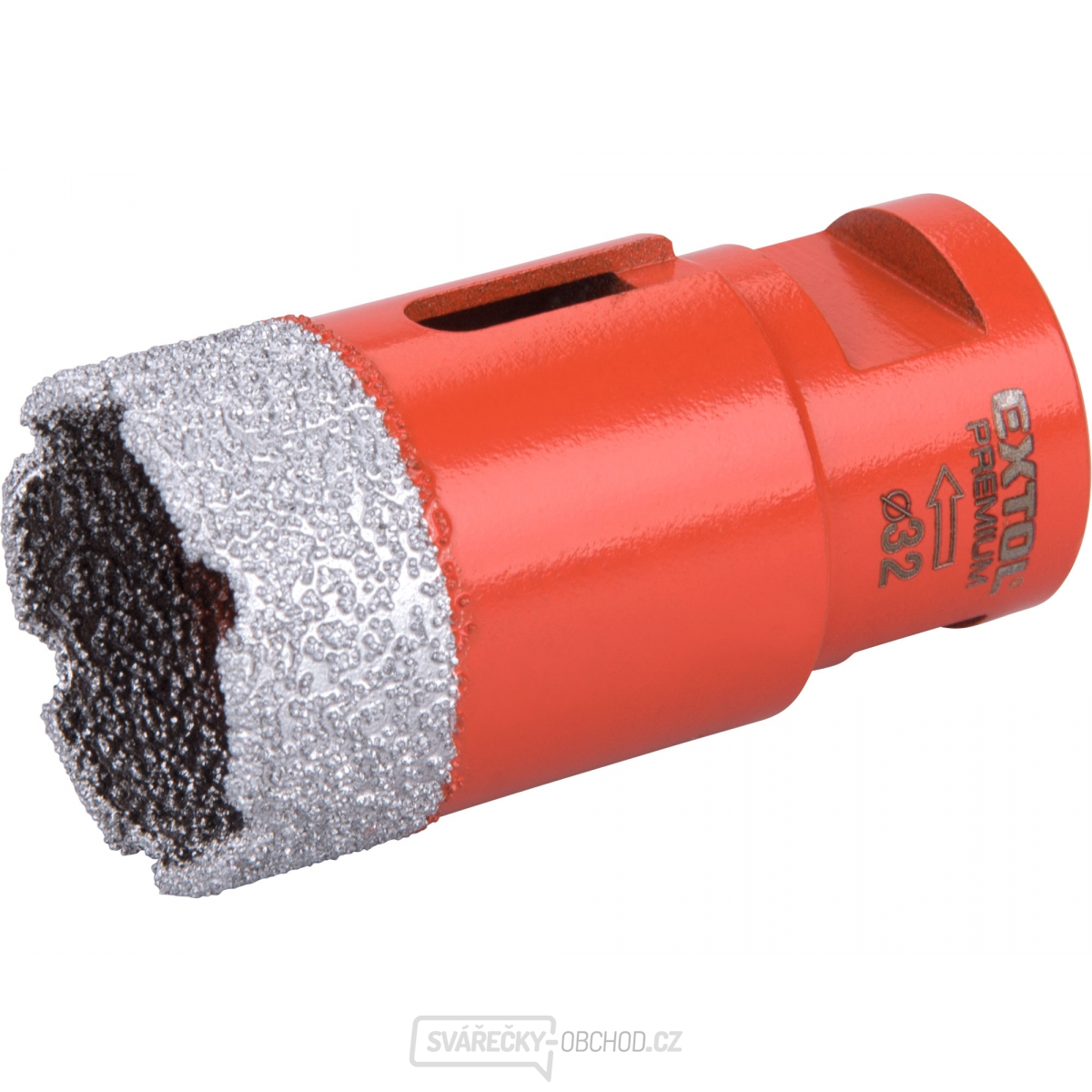 Korunka vykružovací diamantová EXTOL PREMIUM, O 32mm, závit M14