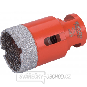 Korunka vykružovací diamantová EXTOL PREMIUM, O 35mm, závit M14 Korunka vykružovací diamantová EXTOL PREMIUM, O 35mm, závit M14 gallery main image