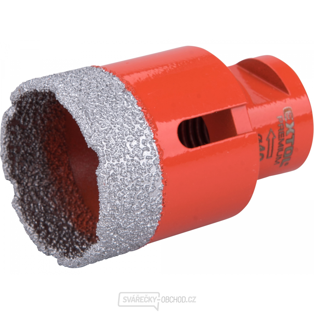 Korunka vykružovací diamantová EXTOL PREMIUM, O 40mm, závit M14 Korunka vykružovací diamantová EXTOL PREMIUM, O 40mm, závit M14 gallery main image